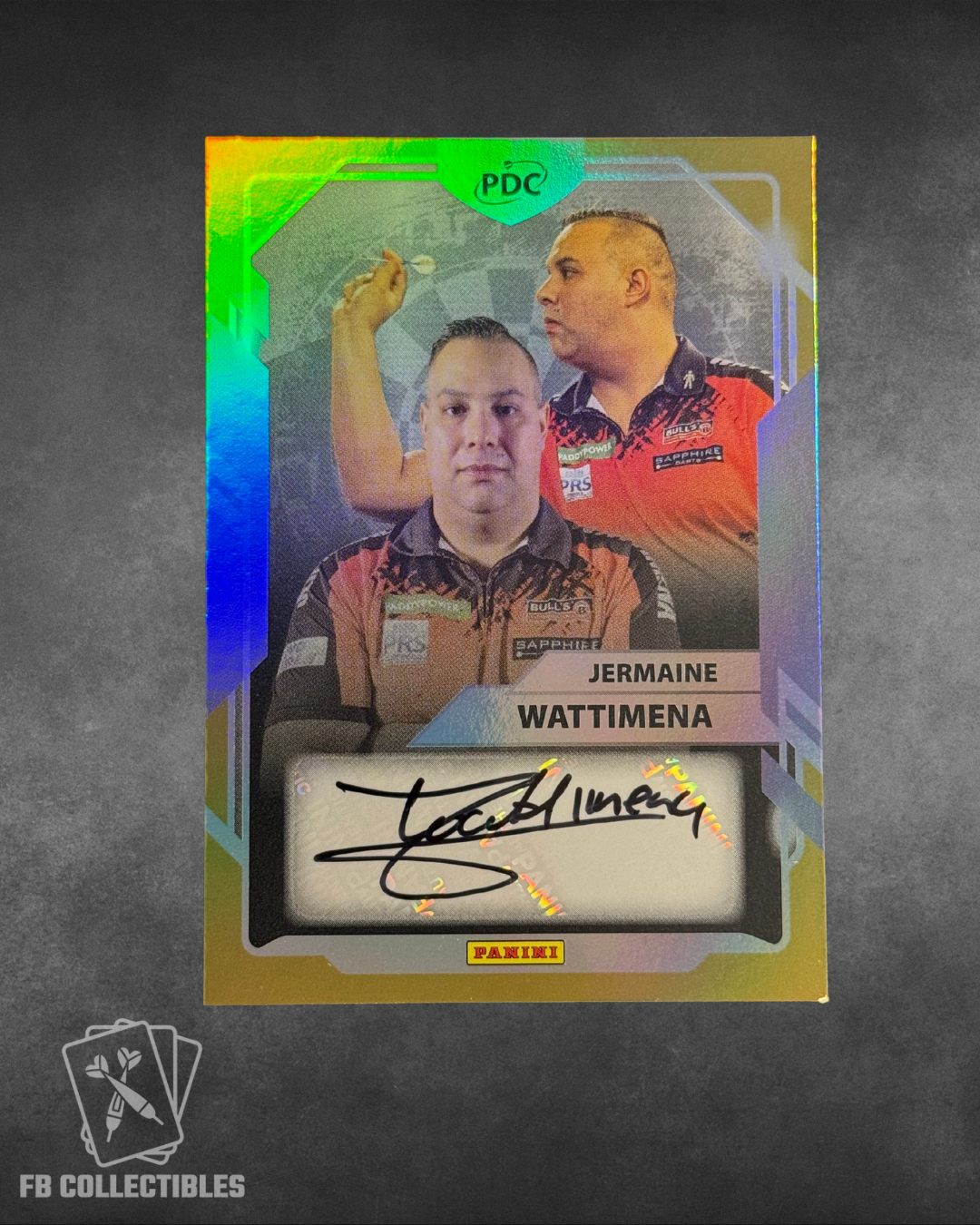 PDC World Championship 2026 Jermaine Wattimena Base Autograph /9